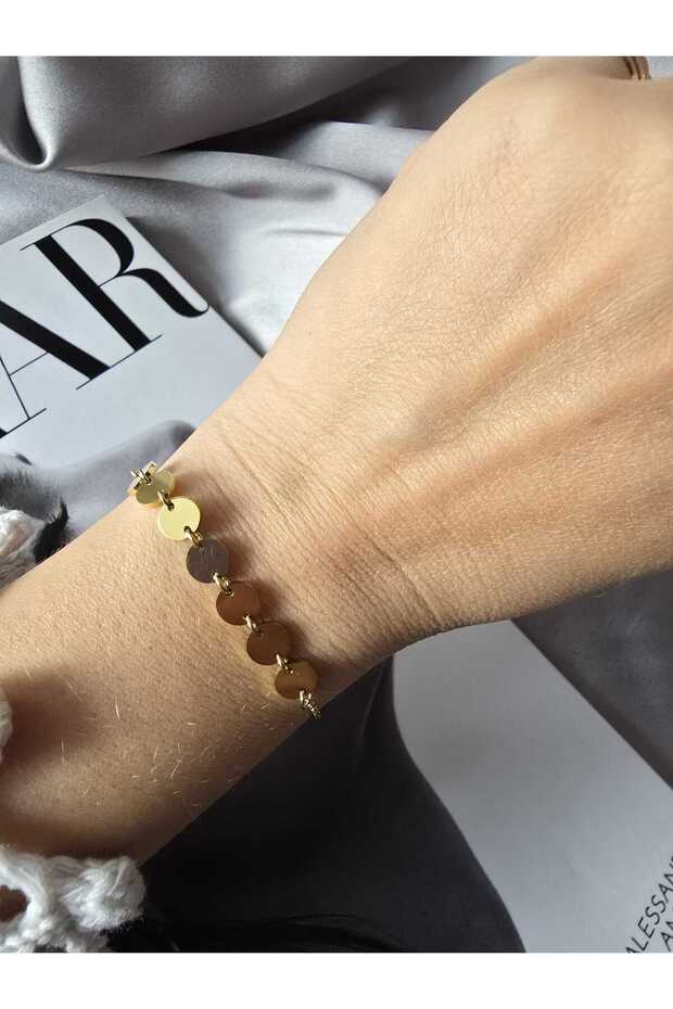 çelik pul bileklik - 2