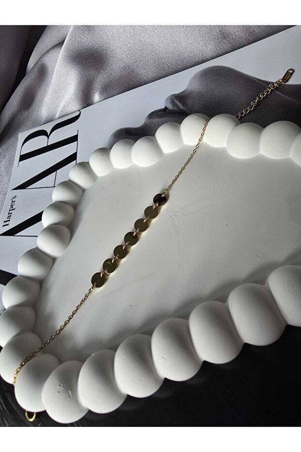 çelik pul bileklik - 4