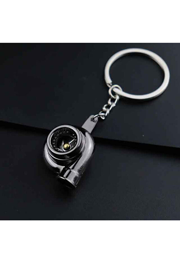 Zinc Turbo Metallic Keychain