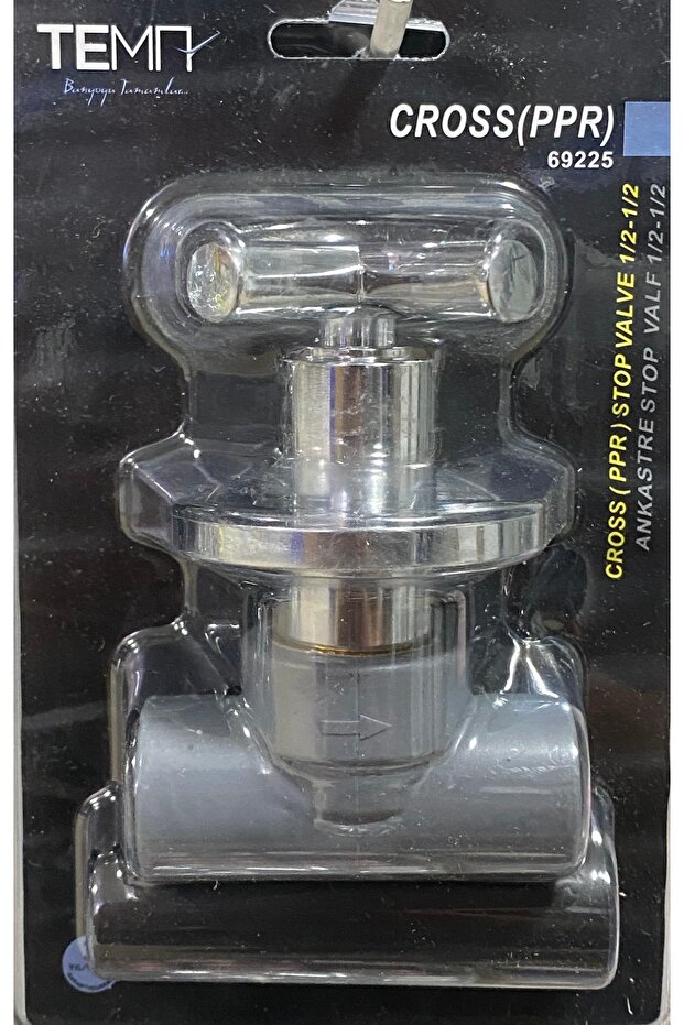 Cross Stop Valve 1/2 - 1