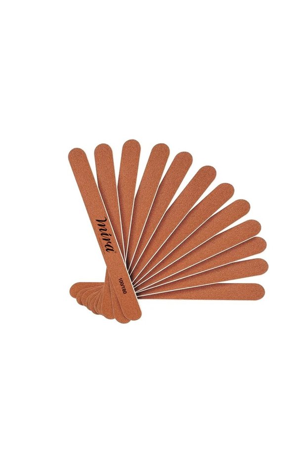 Wooden Straight Nail File 50Pcs In One Packet Model No. 713
