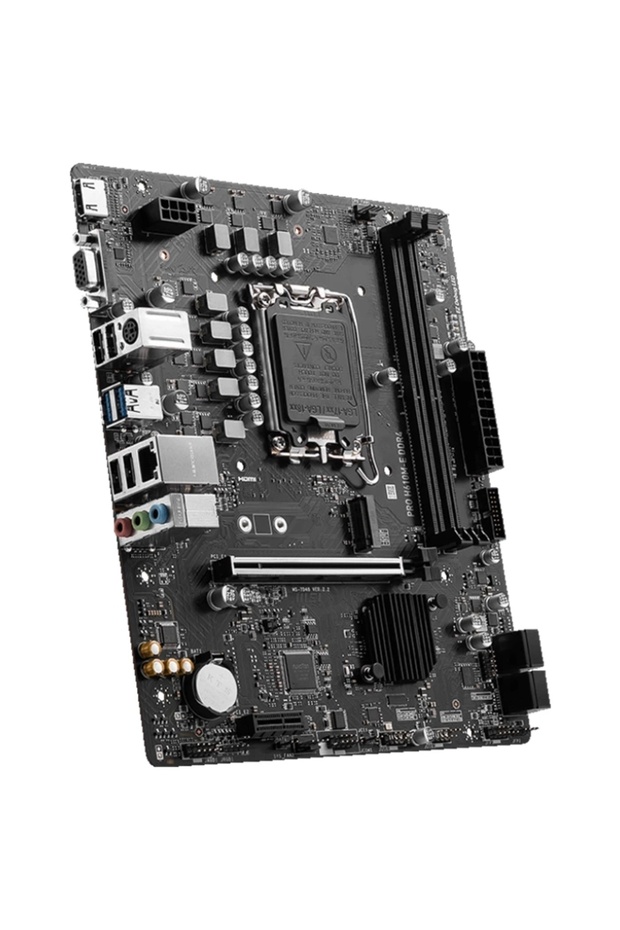 PRO H610M-E 3200MHz DDR4 Soket 1700 M.2 HDMI VGA mATX Anakart - 3