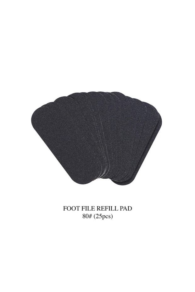 Foot File Refill Pad Model No 80 25pcs In One Packet