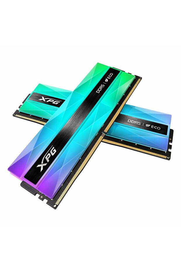 Lancer Neon Rgb Ax5U6400C3216G-Dclanrsg 32Gb (2X16Gb) Ddr5 6400Mhz Cl32 Desktop Memory - 2