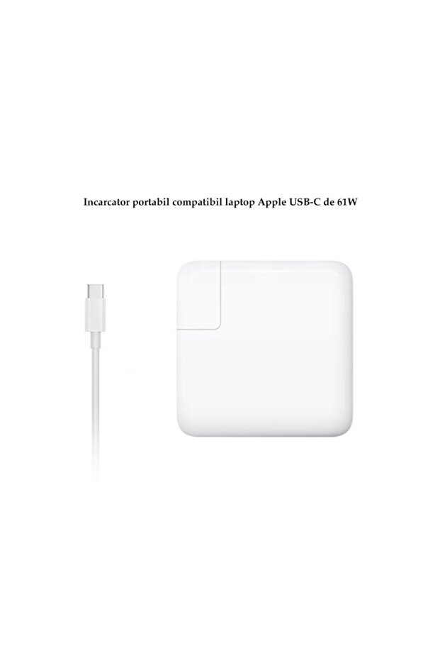 USB-C 61W Charger and USB-C to USB-C 1 m cable set, compatible with Apple MacBook - 2