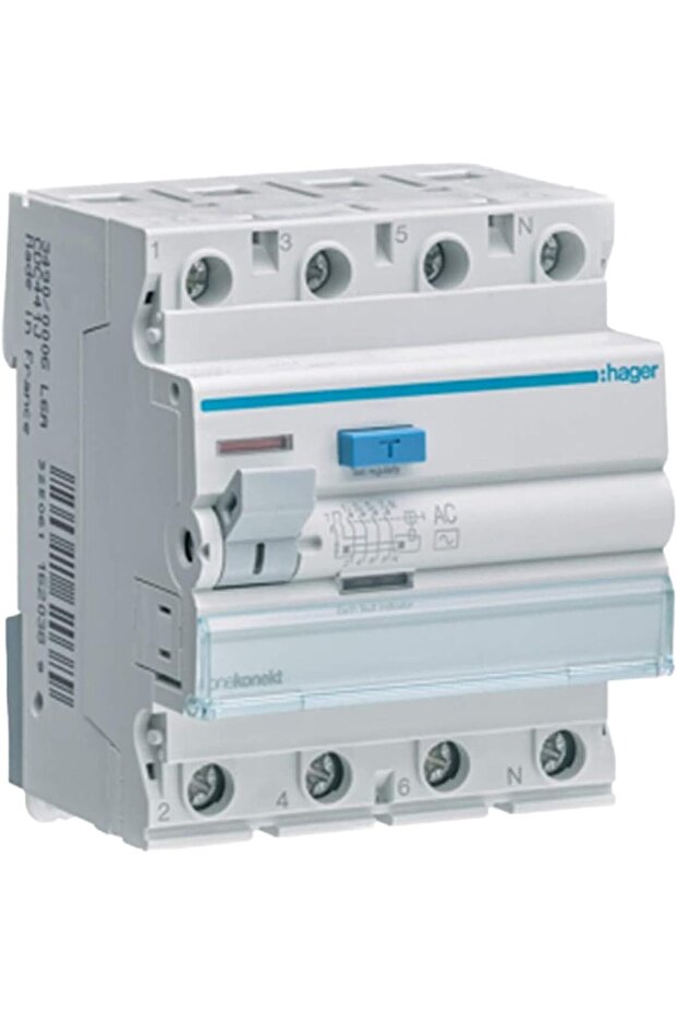 Earth Leakage Circuit Breaker - 63A 4 Pole 30Ma