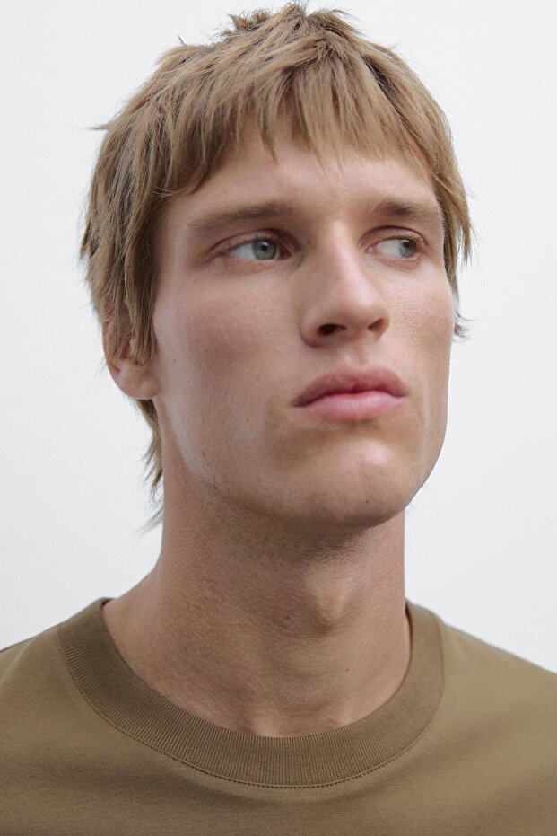 %100 pamuklu orta kalınlıkta t-shirt - 4