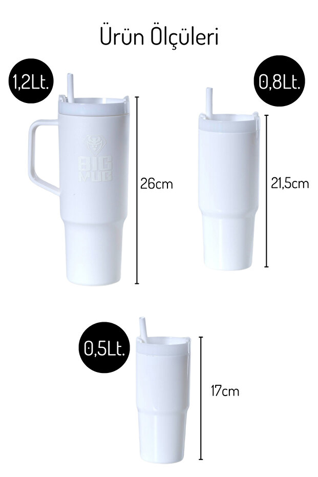 3 Boy Pipetli Suluk Seti 1200Ml. , 800Ml. , 500Ml. - 2
