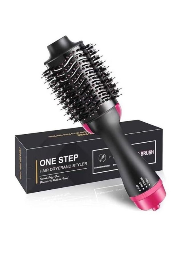 Hair Dryer and Styler Volumizer, Hot Hair Straightener Brush One Step Hair Dryer Brush Frizz Free
