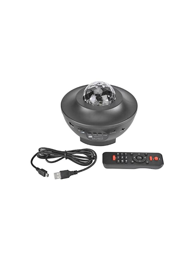 LED RGB Projector, Bluetooth, Musical Speaker, Remote Control, Timer - 3