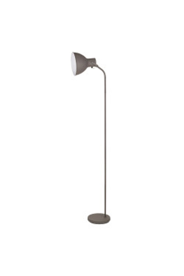 Floor lamp Derek 4329, with switch, 1xE27, gray, IP20, - 3