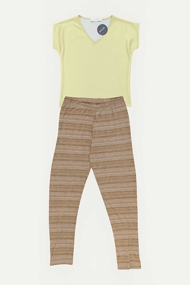 simli pijama takımı - 1