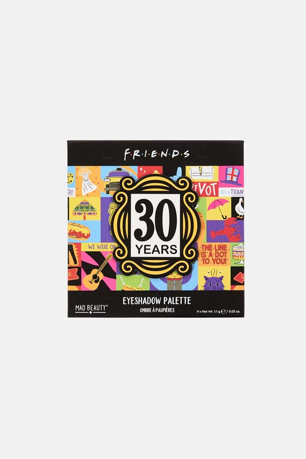 x Friends 9 Colors Eyeshadow Palette, 11g