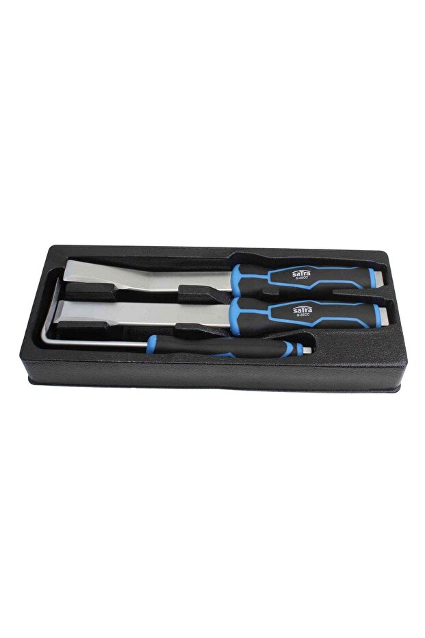 3-PIECE SATRA TIN WORK CHISEL SET - 1