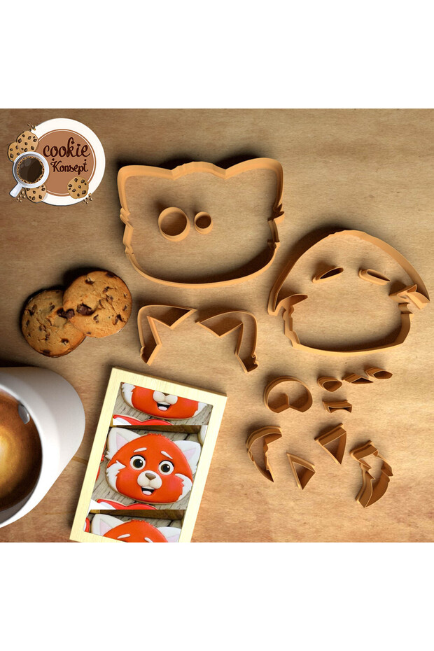 Baby Shower Mold Set Farm Fox – Cookie, Dough and Clay Compatible