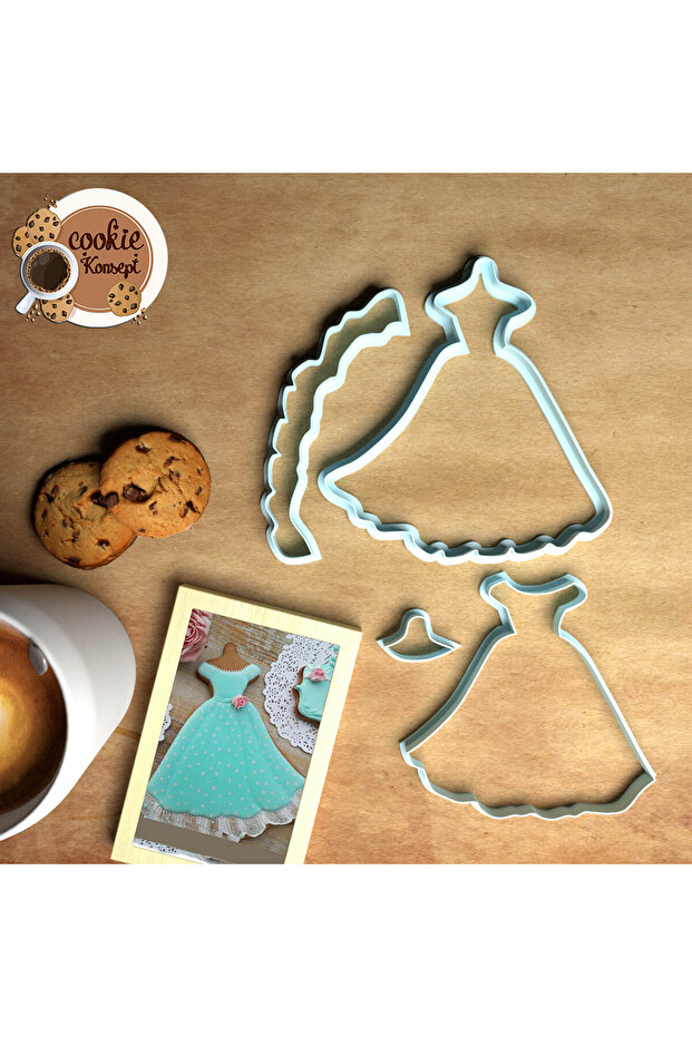 Baby Shower Mold Set Clothes # 5 – Cookie, Dough and Clay Compatible