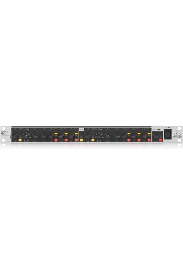 Behringer Cx3400 V2 High-Precision Stereo 2-Way3-WayMono 4-Way Crossover With Limiters, Adjustable T - 1