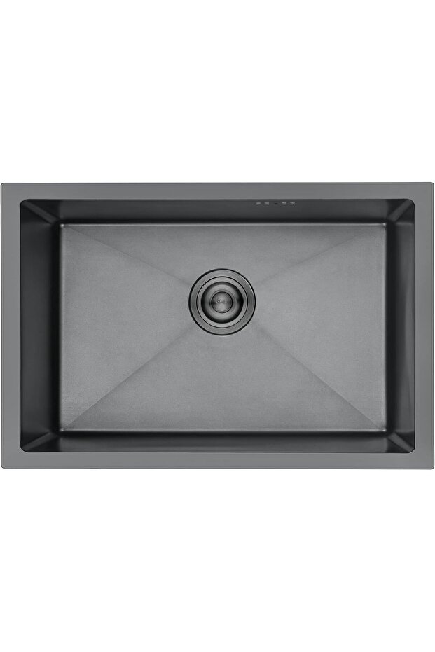 M87044B Kitchen Sink 70 x 44 cm, Under Countertop Sink with Drain Filter, Stainless Steel
