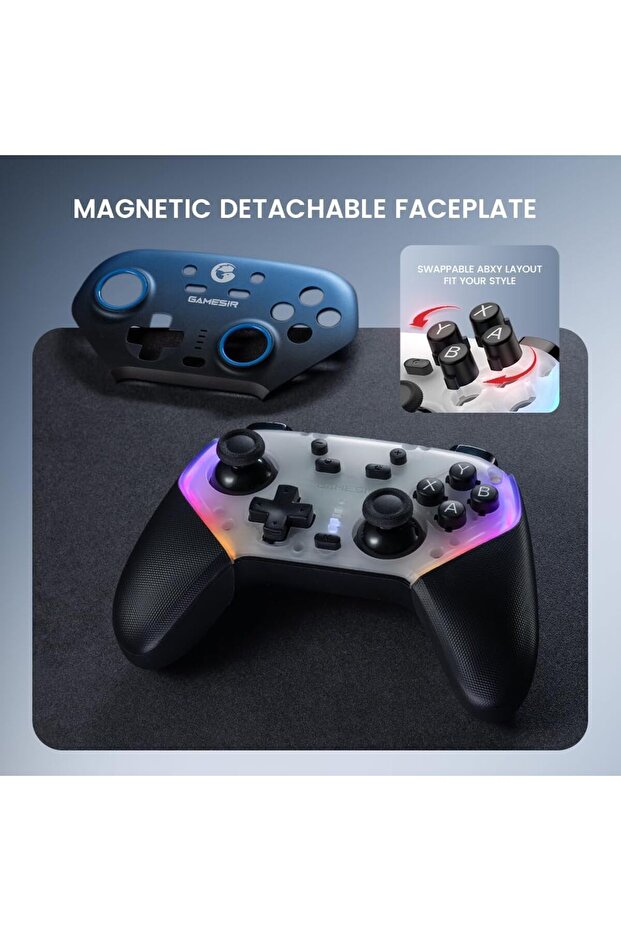GameSir Super Nova Wireless Gaming Controller for PCSwitchiOSAndroid, Hall Effect Stick Trigger,... - 4