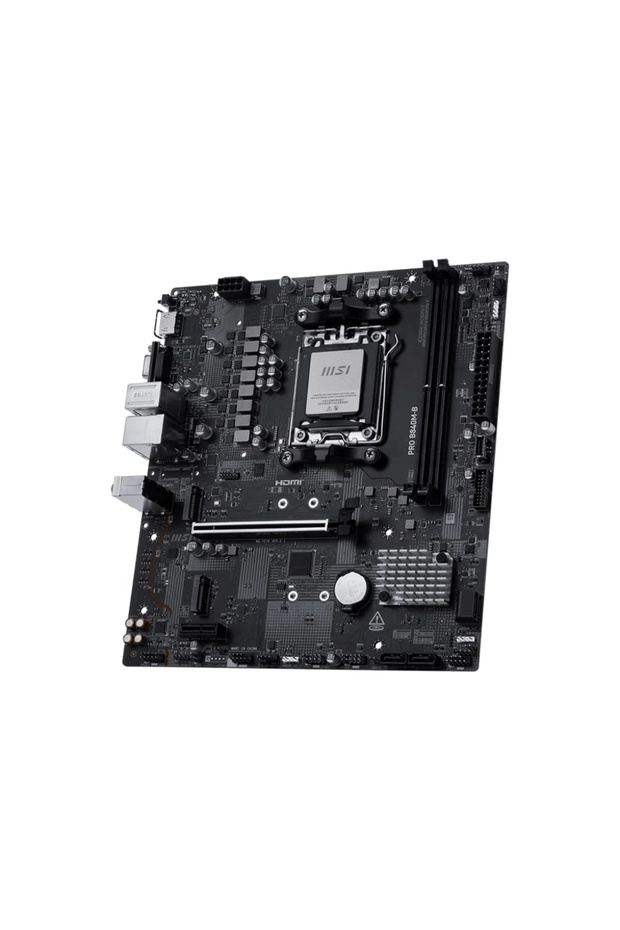 PRO B840M-B 8000MHz OC DDR5 Soket AM5 M.2 USB-C HDMI ATX Anakart - 2