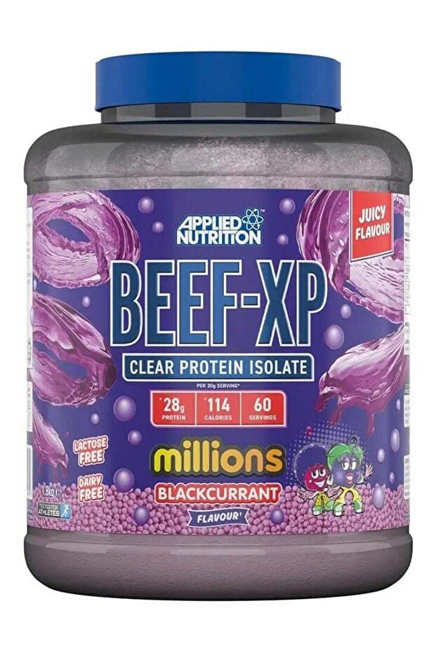 BEEF-XP 1.8 kg BLACKCURRANT Flavor, 60 Serving