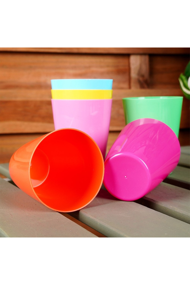 Plastic cups 280 ml 6 pcs. - 4