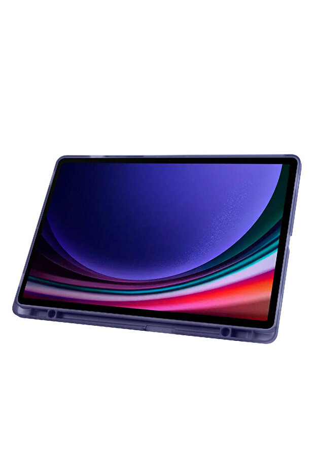 Samsung Galaxy S9 Fe Plus 12.4'' X610 Uyumlu Standlı Kılıf Dokunmatik Kalem ve Klavye Mous - 7
