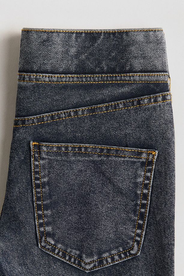 Kot Görünümlü İspanyol Paça Jegging - 2