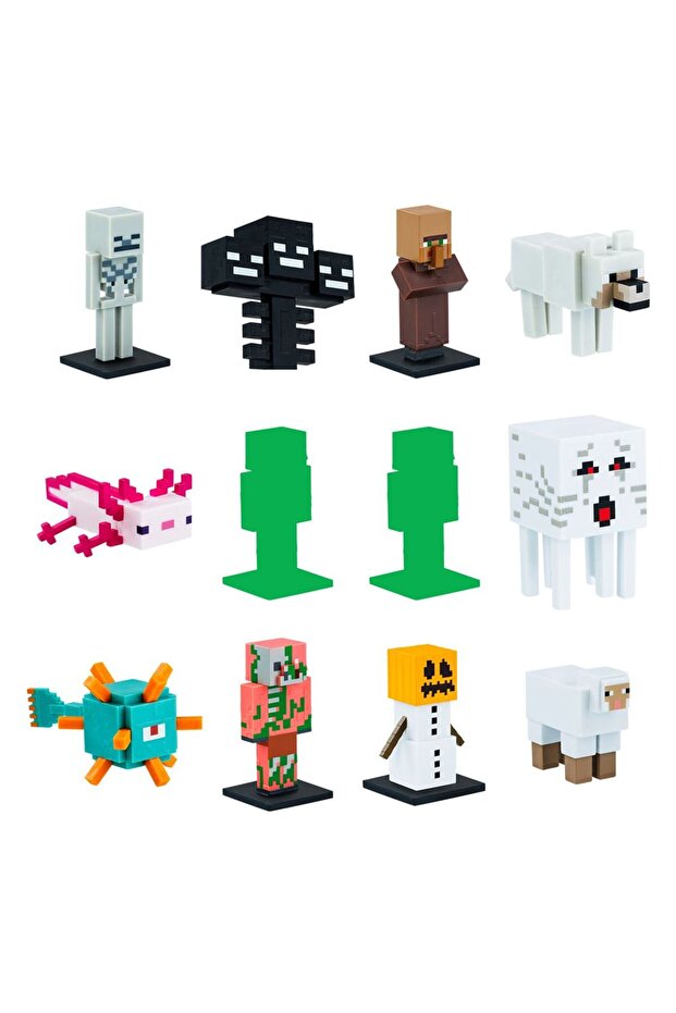 PMI 3D Figür Toppeez 12'li Delüks Set Model 1 - 1