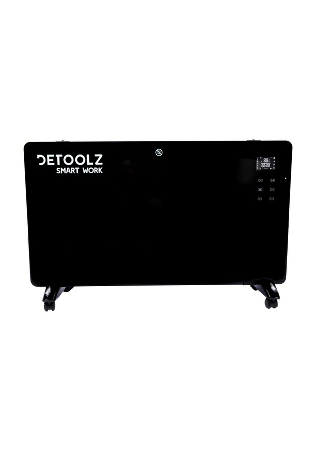 Convector electric 1000W/2000W, negru