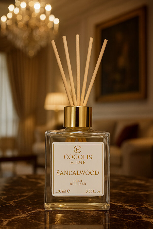 Sandalwood Reed Dıffuser Çubuklu Oda Kokusu 100 Ml - 1
