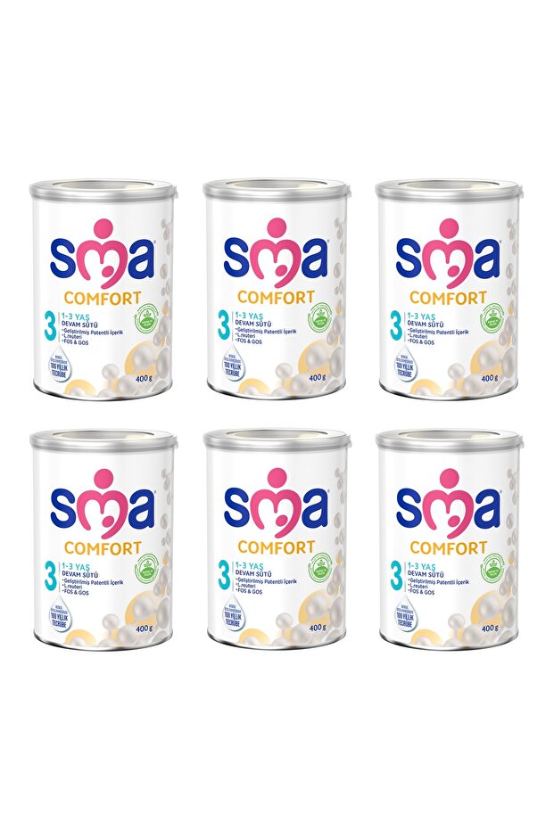 Comfort 3 1-3 Yaş Devam Sütü 400 G x 6 Adet - 1