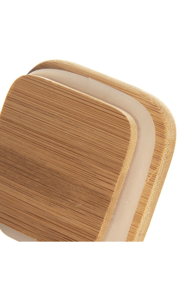 Glass container for bulk products with lid and seal, 850 ml - 4