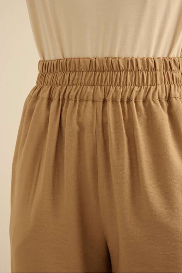 Viskon suknja sa elastičnim strukom - 6