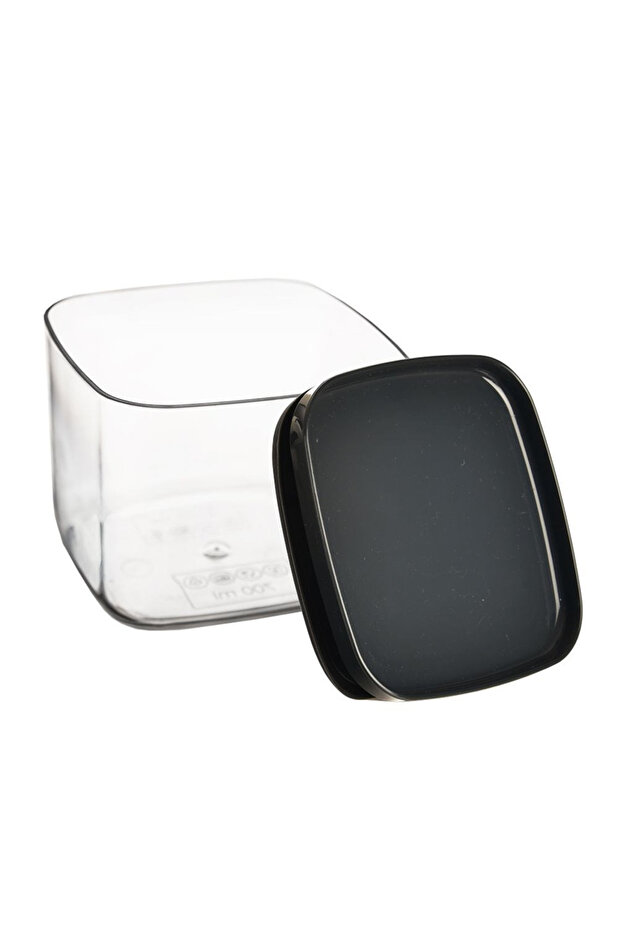 700 ml square container for loose products with lid and seal - 3