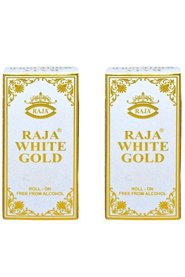 White Gold Roll On Perfume 8 ml 2 Pcs