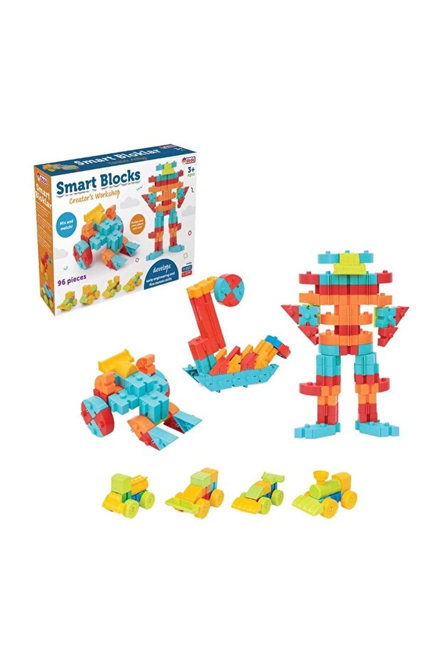 04034 Smart Block Set 96 Pieces -Dede