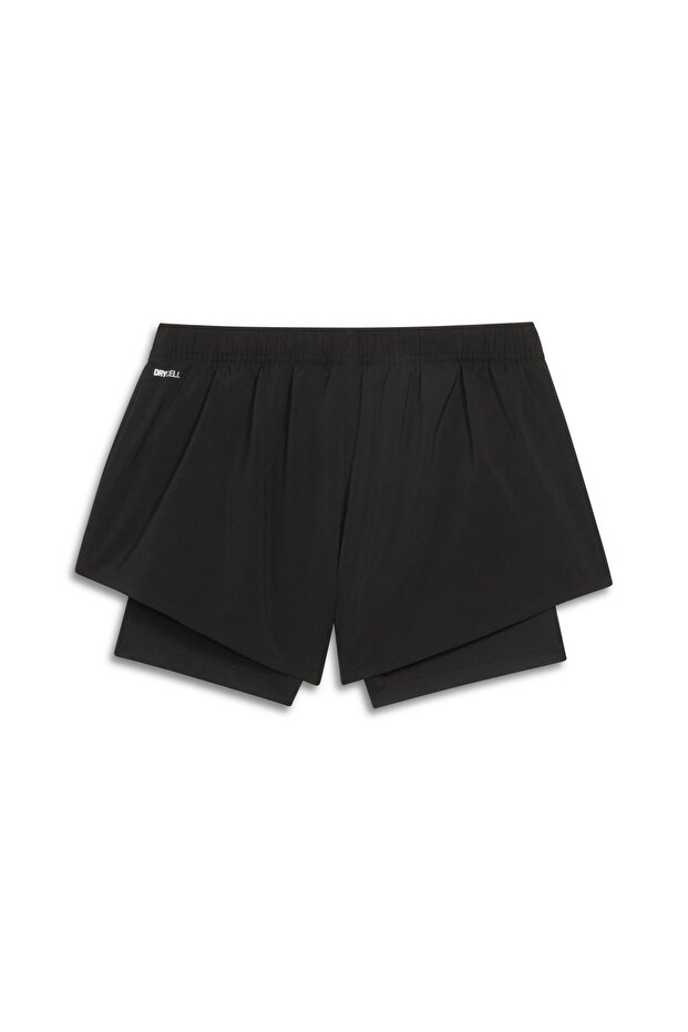 Kadın 2'si 1 Arada Koşu Şortu - 4