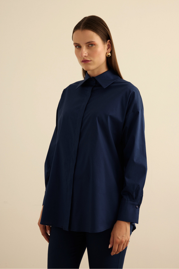 Rahat Form Cotton Gömlek - 3