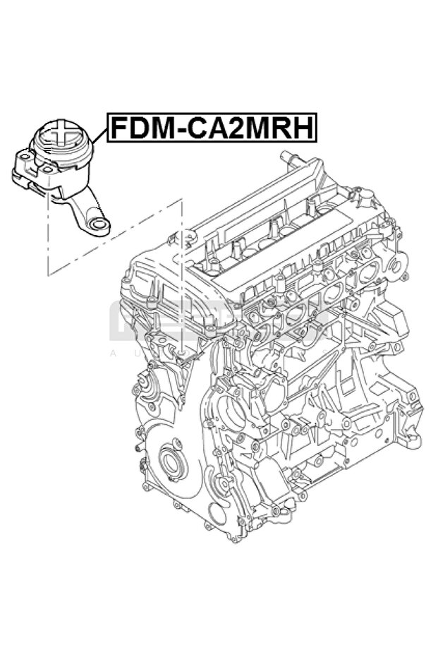 Right engine mount FORD MONDEO FDM-CA2MRH - 2