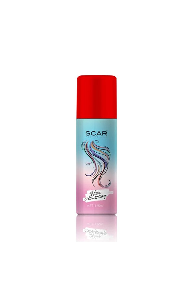 Scar Hair Color Spray Red 125ml