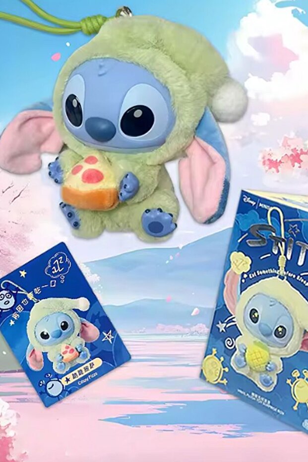 Stitch Koala + Labubu X Coca-cola +Kalp Charm Hediyeli 3'lü Set - 3