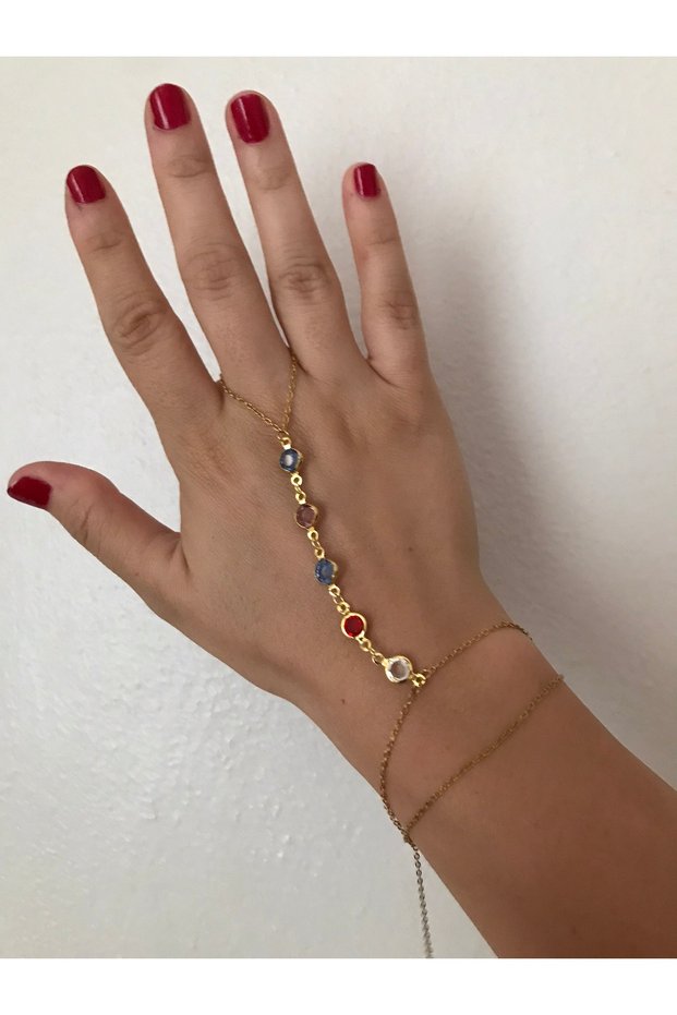 Colorful Stone Oval Model Shiny Shiny Shahmeran