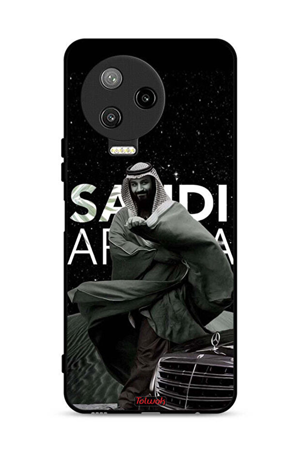غطاء حماية لهاتف إنفينيكس نوت 12 برو 4G ولي العهد الأمير محمد بن سلمان