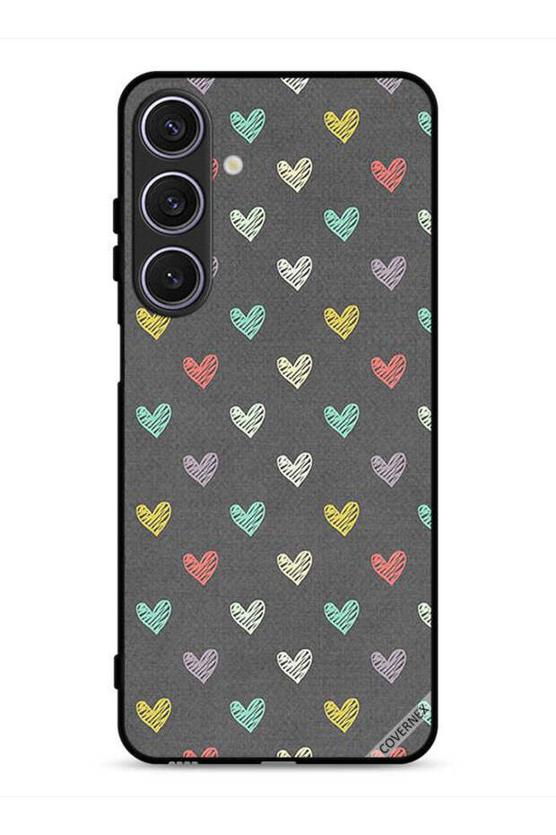 Samsung Galaxy A26 Protective Case Cover Small Hearts Pattern