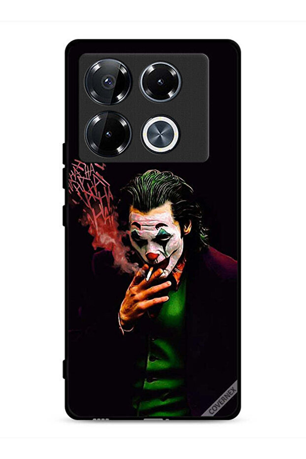 غطاء حماية لهاتف Infinix Note 40 Pro 5G بطبعة Joker Laugh