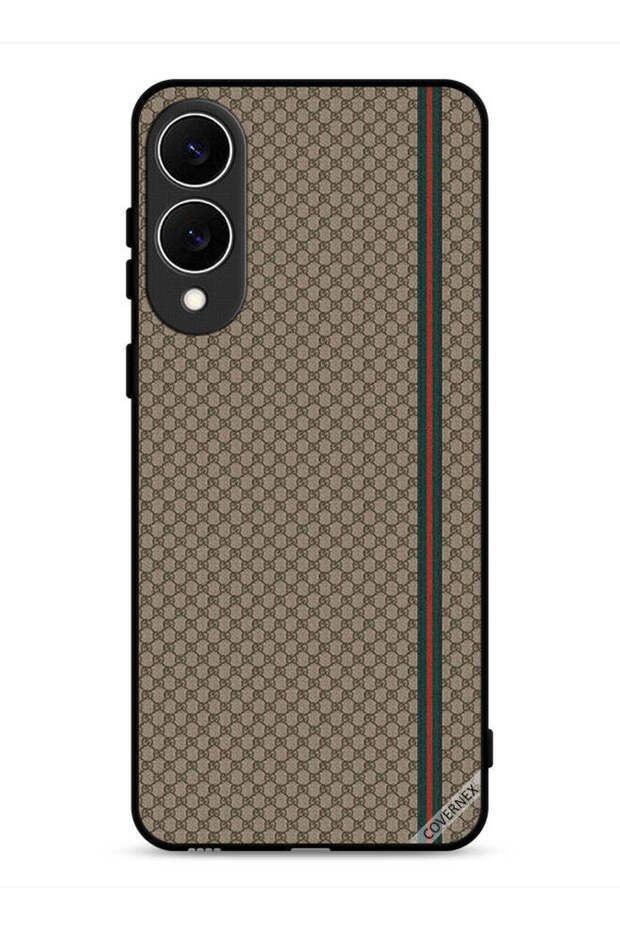 غطاء حماية لهاتف Samsung Galaxy S25 Edge بتصميم هندسي