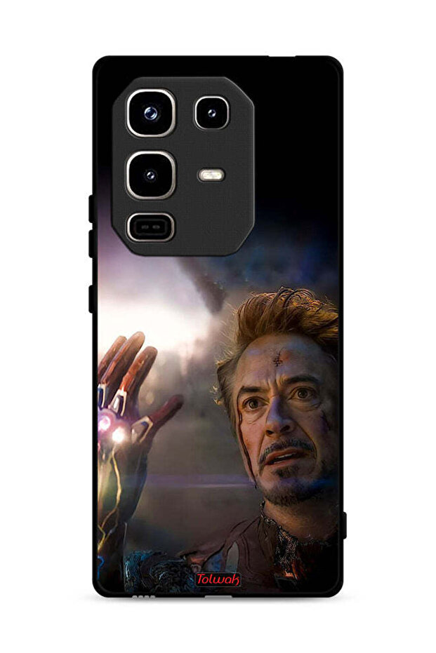 غطاء حماية لهاتف Infinix Note 50 Pro 4G - أنا الرجل الحديدي