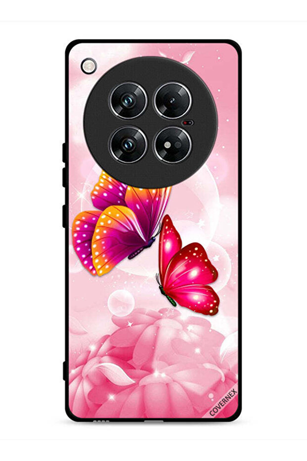 غطاء حماية لهاتف Infinix Zero 40 بنقشة فراشات لطيفة