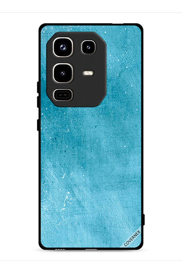 غطاء حماية لهاتف Infinix Note 50 Pro 4G بنقشة لون البحر